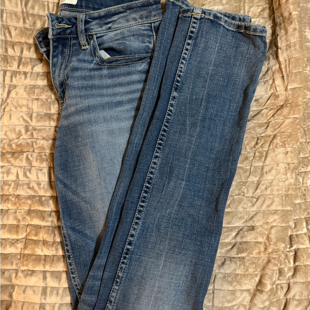BKE Stella Midwash Blue Skinny Jeans